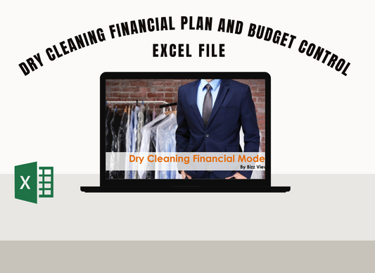 Dry Cleaning Financial Model and Budget Control Template