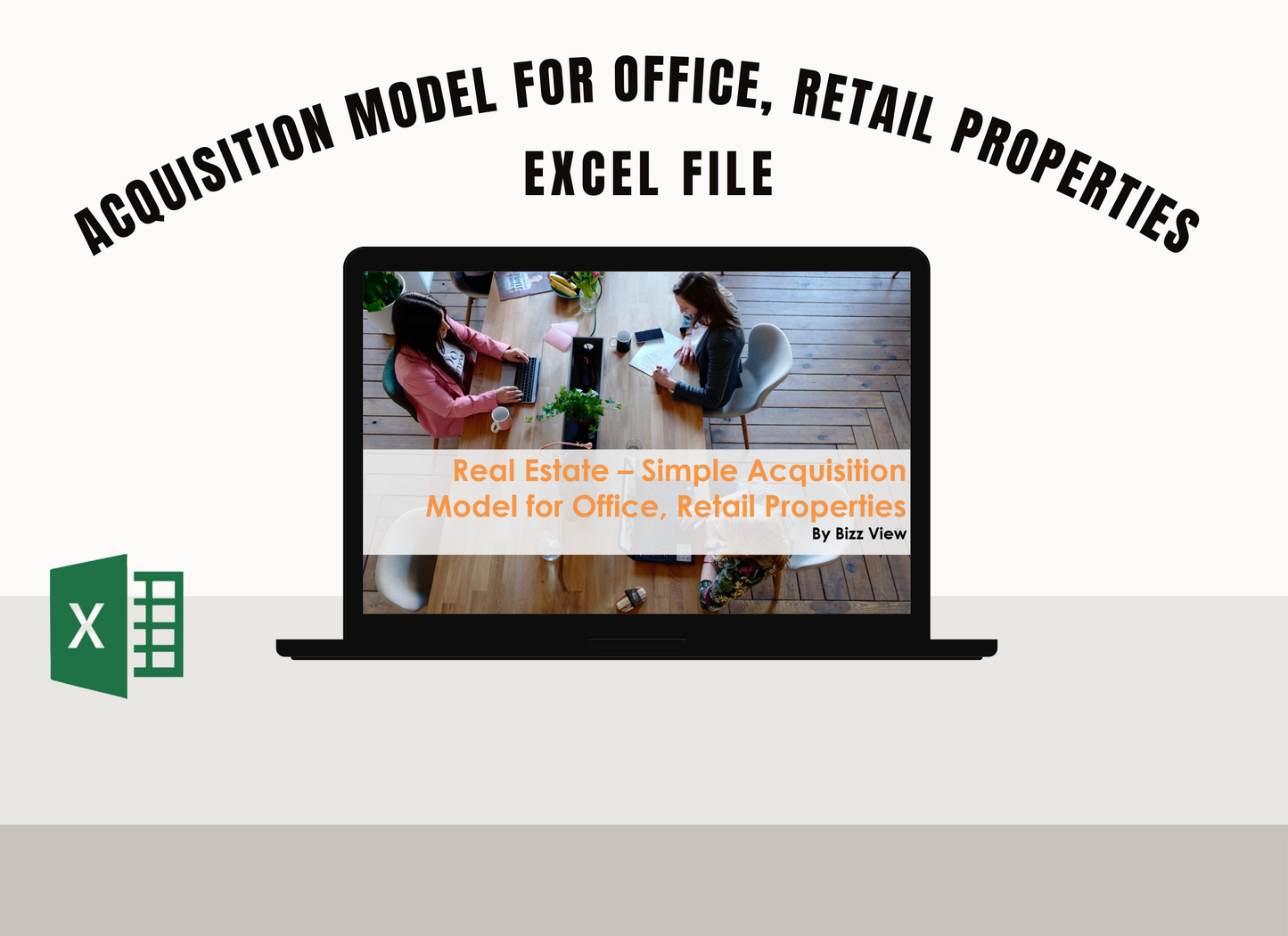 Real Estate – Simple Acquisition Model for Office, Retail Properties - Excel File