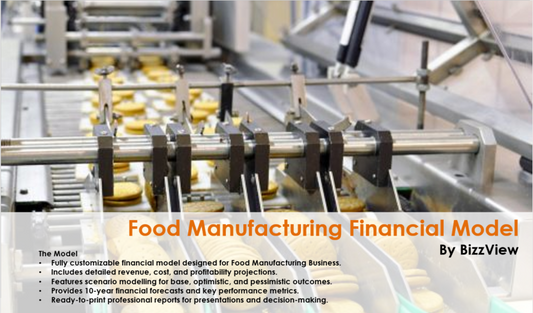 Food Manufacturing Financial Model