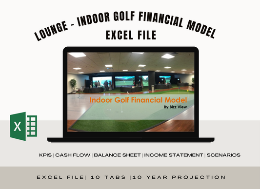 lounge - Indoor Golf Financial Model | bowling alleys | miniature golf, bars