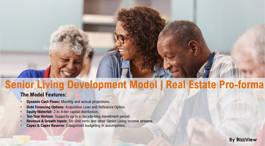 Senior Living Development Model - Real Estate Pro-forma