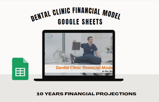 Dental Clinic Financial Model and Budget Control Template - Google sheets