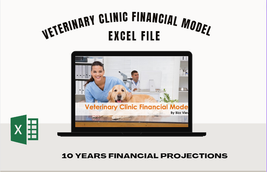 Veterinary Clinic Financial Model and Budget Control - Excel Template