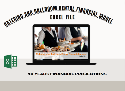Catering and Ballroom Rental Financial Model - Excel File